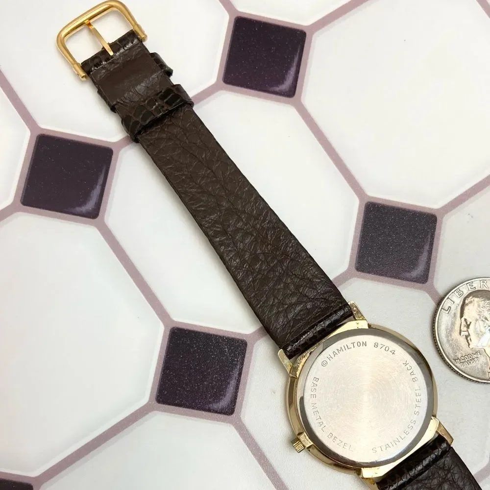 Vintage Hamilton 1991 USF&G Sugar Bowl Swiss Quartz Watch Univ. Tenn Univ. VA